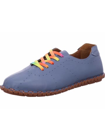 Artiker Schnürhalbschuh in blau