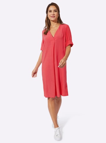 Sieh an! Sommerkleid in grapefruit