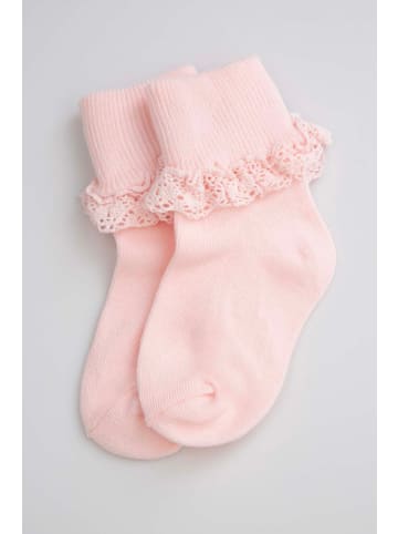 Coccodrillo Socken in gedämpftes Rosa