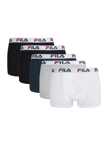 Fila Boxershort 5er Pack in Mehrfarbig