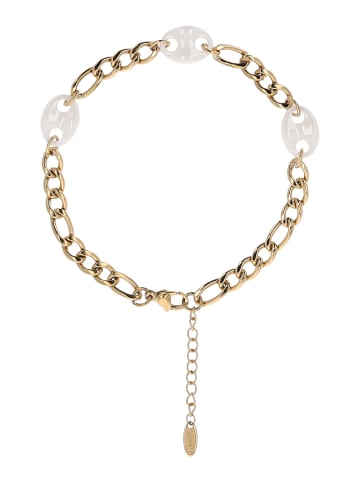 usha WHITE LABEL Women Bracelet With Lobster Clasp in Gold White