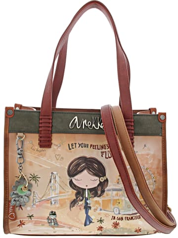 Anekke Peace & Love Tasche Mehrfarbig