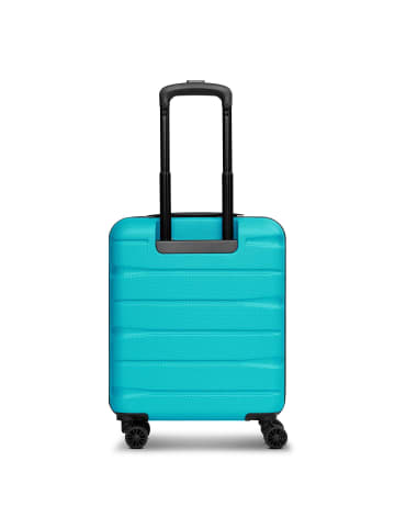 Franky Munich 4.0 4 Rollen Kabinentrolley S 53 cm mit Dehnfalte in aqua dull