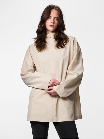 Pieces Regenjacke in Gray Morn