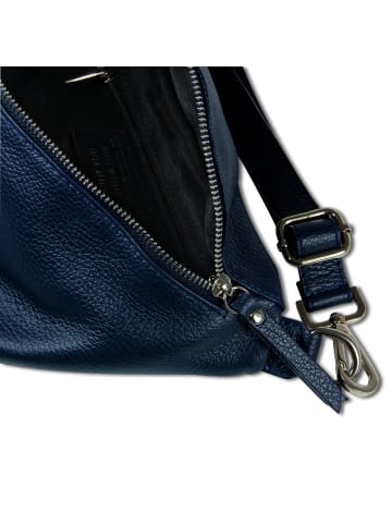 Florence Florence Gürteltasche Leder blau ca. 37cm breit