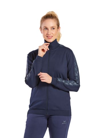 erima Damen Essential Team Tracktop Jacke in new navy/slate grey