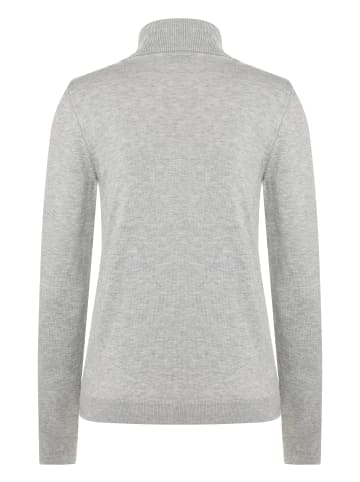 More & More Rollkragenpullover in silvergrey melange