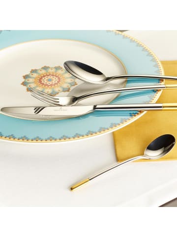 Villeroy & Boch 24-tlg. Tafelbesteck Ella in Silber-Gold – in silber-gold
