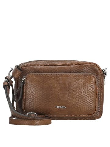 PICARD Awesome - Schultertasche 22 cm Rindsleder (earth) in earth