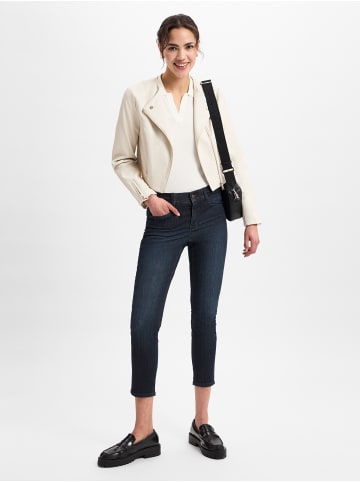 Marie Lund Kunstlederjacke Lonneke in ecru