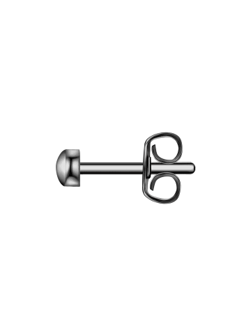 True Rebels Ohrstecker aus Edelstahl in gunmetal