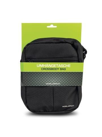 Worldpack Mini Bag Umhängetasche 17 cm in schwarz