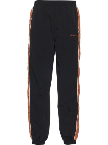 FUBU FUBU Damen FM234-018-1 Corporate Track Pants in black/cognac/off white