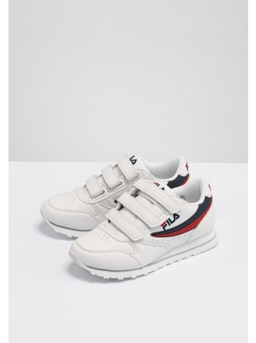 Fila Sneaker "Orbit Klettverschluss Low Kids" in Weiß