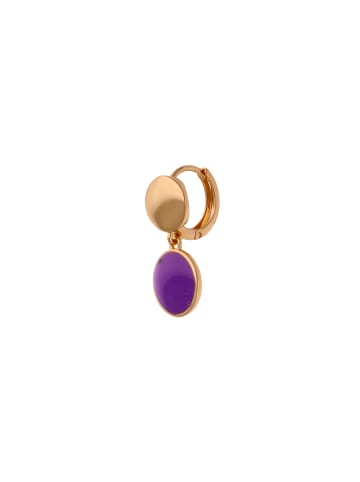 NAEMI Women Earrings in Rose Gold Violet