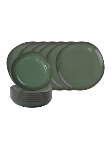 like. by Villeroy & Boch 12er Set Tafel-Set Lave in Vert