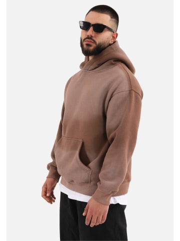 Brother Spray Basic Hoodie in Braun