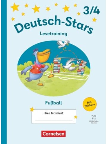 Cornelsen Verlag Buch - Deutsch-Stars - Lesetraining Ausgabe 2025 - 3./4. Schuljahr