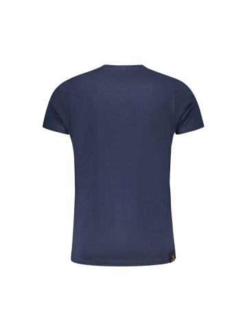 ACCADEMIA MILITARE Blaues Baumwoll-T-Shirt