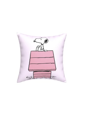 Snoopy Dekokissen Kuschelkissen Zierkissen Wohnaccessoire 35x35 cm
