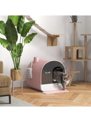 Pawhut Katzentoilette 43L x 44B x 47H cm