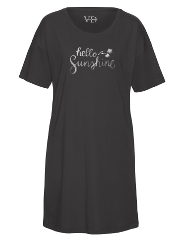 VIVANCE DREAMS Sleepshirt in dunkelgrau