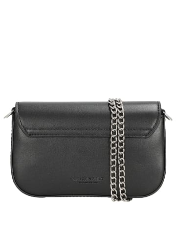 Seidenfelt Vanja Crossbody - Umhängetasche 19 cm (schwarz) in schwarz