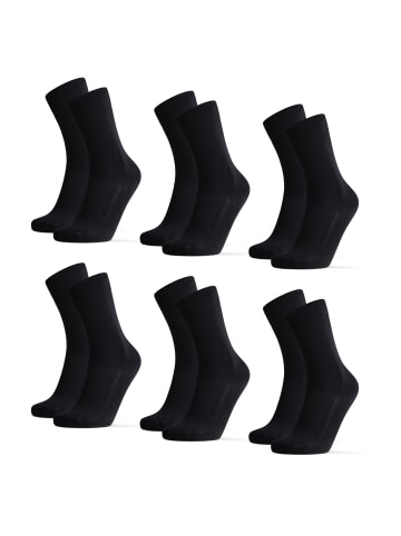 DANISH ENDURANCE Socken Cotton Crew in schwarz