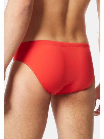 Bruno Banani Badehose Wave Line 2.0 in Rot