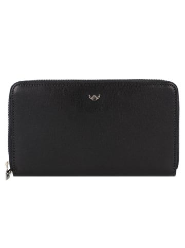 Golden Head Colorado Geldbörse Leder 15 cm schwarz