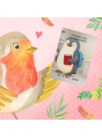 Mr. & Mrs. Panda valentinstagskarte Student Leidenschaft Design ... in Weiß