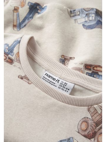 name it Sweatshirt 'Nelson' in cremeweiß