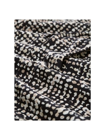 Tom Tailor Langarmbluse in navy abstract dot design