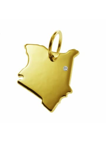 Schmuckador Anhänger Kenia in gold