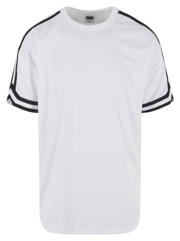 Urban Classics Mesh Tees in white