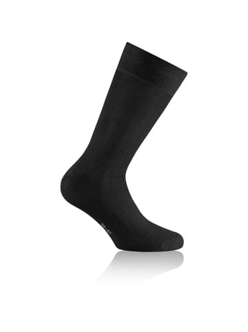 Rohner Socken 2er Pack in Schwarz