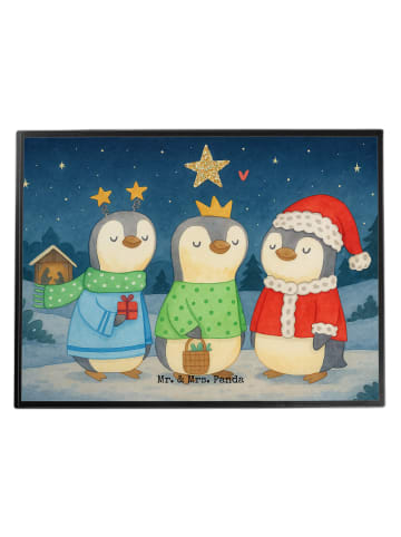 Mr. & Mrs. Panda schreibtischunterlage Winterzeit Heilige drei K... in Weiß