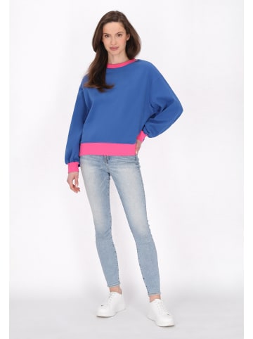 usha BLUE LABEL Women Sweatshirt in multicolor blue