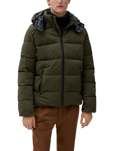 S. Oliver Steppjacke für Herren in olive