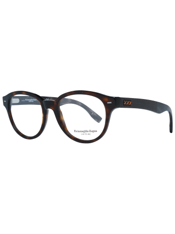 Ermenegildo Zegna Herren Optische Fassungen Rund Braun