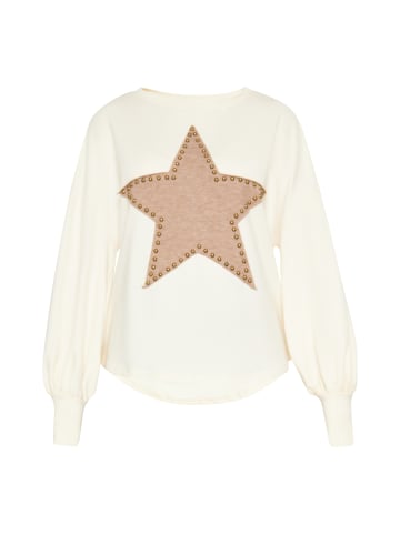 usha FESTIVAL Women Sweatshirt in apricot