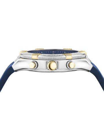 Versace Analoguhr für Herren in blau