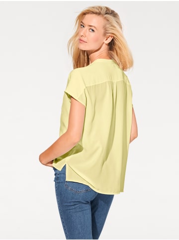 Heine Oversized Bluse in pastellgelb