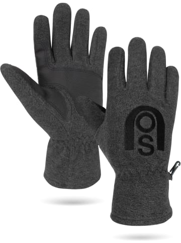 Normani Outdoor Sports Fleece Handschuhe Nuuk in Anthrazit