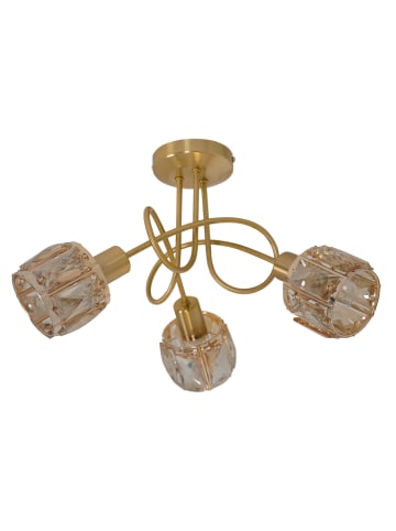 näve LED Spot "JOSEFA" in gold - (L)38 cm x (B)38 cm x (H)24 cm - EEK F