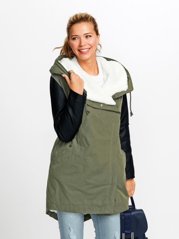 WITT WEIDEN Parka in khaki-schwarz