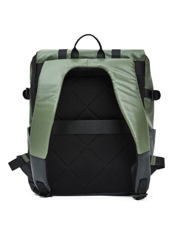 Mandarina Duck Eco Coated Daypack 50 cm in pine green