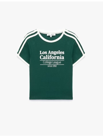 KOTON TSHIRT SS in Grün