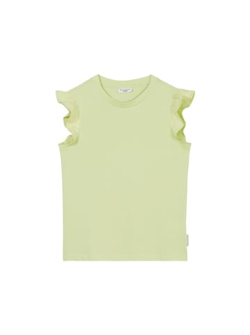 Marc O'Polo DENIM Volant-T-Shirt loose in pistachio