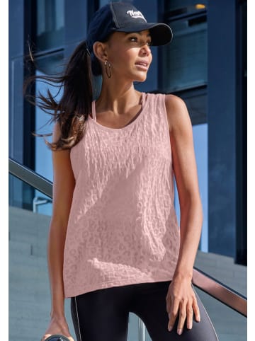 LASCANA ACTIVE Funktionstop in rosa